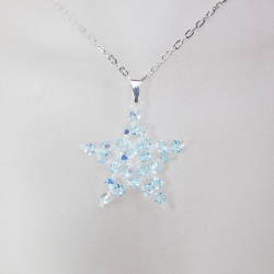 Pendant 45cm - Néréides-Silver Chain - Pendant 45cm - Laiton argenté